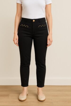 Calça Moda Ana em preto