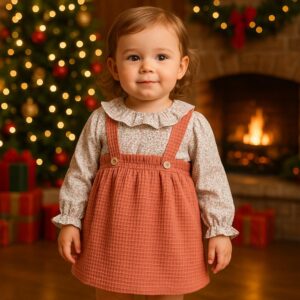 Camisa + saia de alças