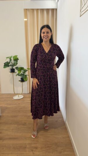 Vestido brilhos rosa