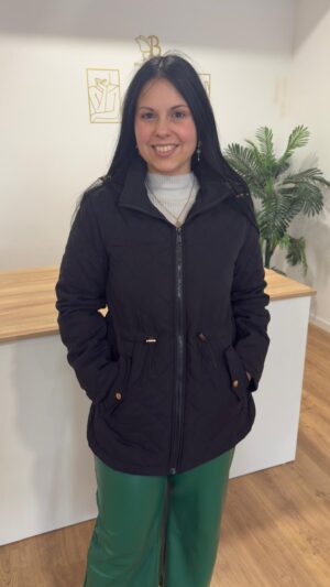 Casaco preto MODA ANA